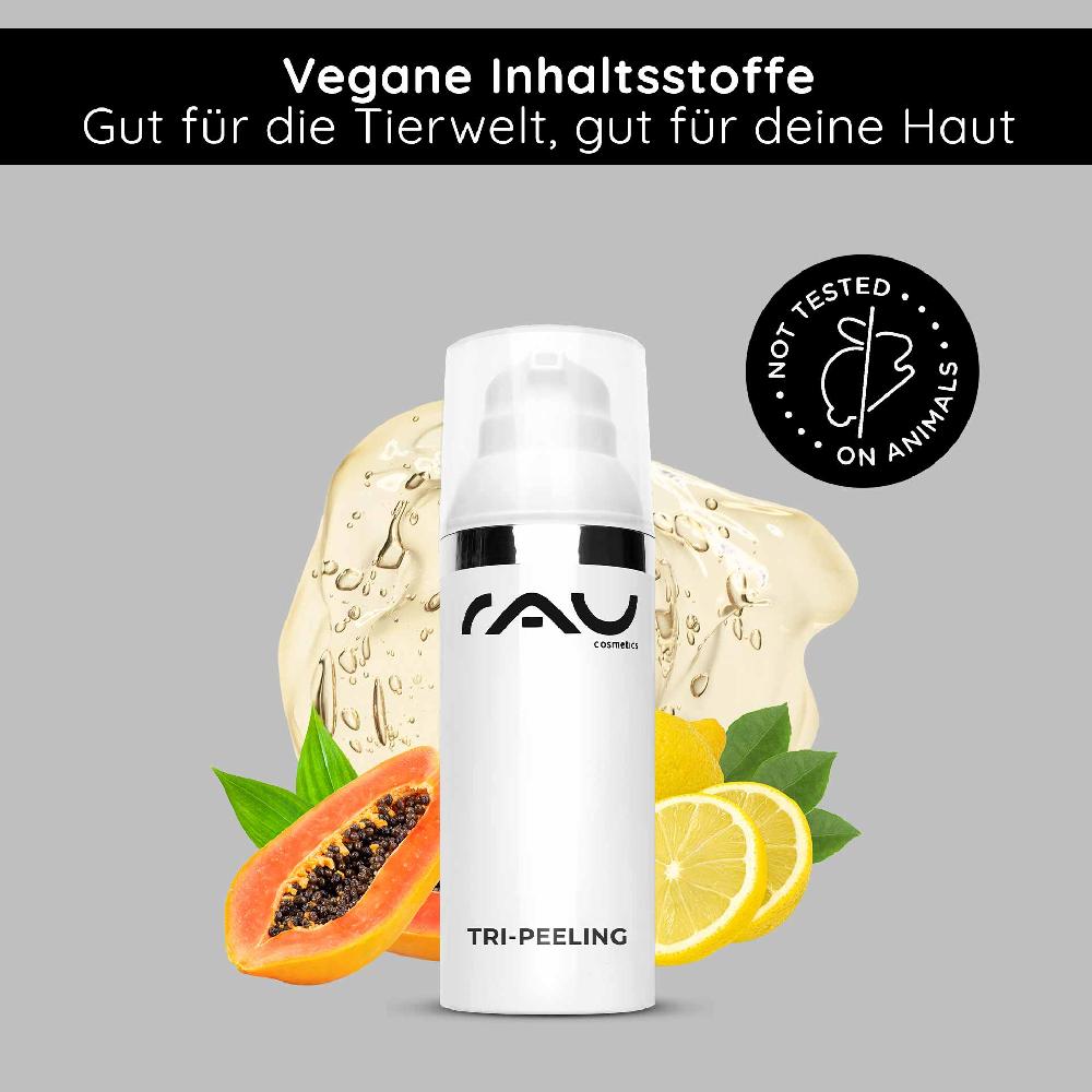 Rau Cosmetics Tri-Peeling 50 ml Enzym- & Fruchtsäurepeeling Fabrikladen