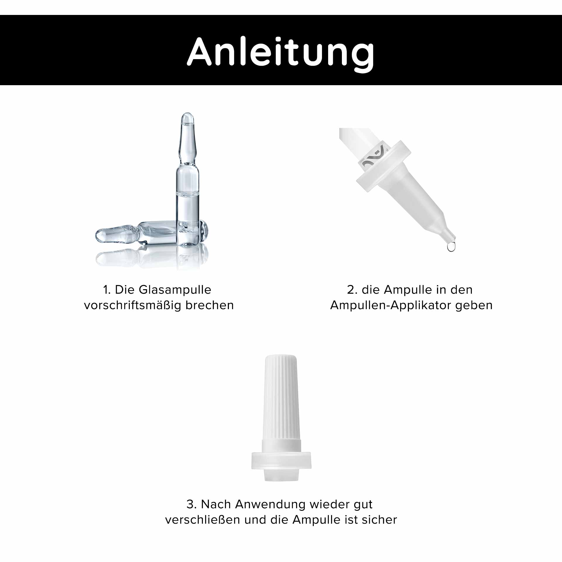 Rau Cosmetics Ampullen Applikator 2 ml Ampullen 2025