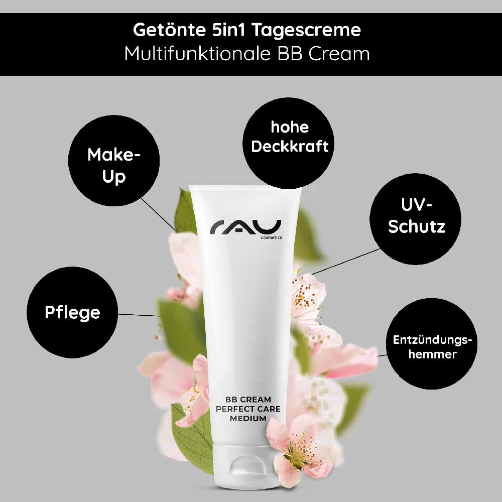 Rau Cosmetics BB Cream Perfect Care Medium 75 ml SPF 12 Make-up & Pflege Schlussverkauf
