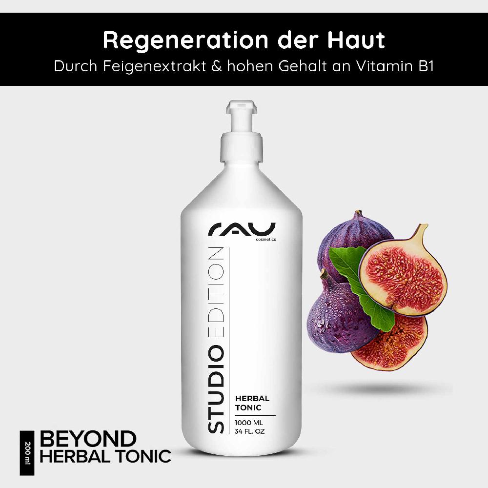 Rau Cosmetics Beyond Herbal Tonic 1000 ml Gesichtswasser Natur Fabrikpreis
