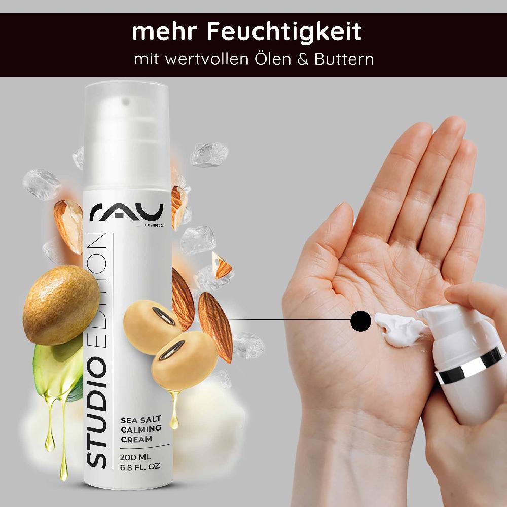 Rau Cosmetics Sea Salt Calming Cream 200 ml mit Meersalz und PHA Muttertagsangebot
