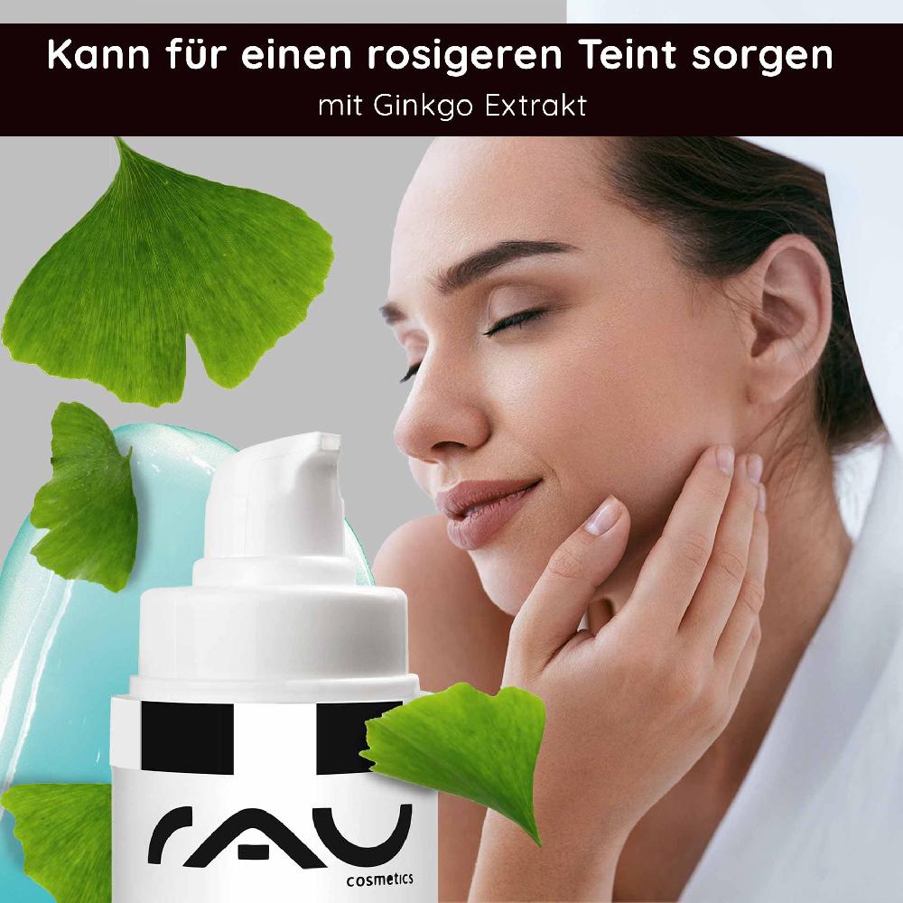 Rau Cosmetics O2 Mask 50 ml Maske mit Aloe Vera Arnika und Ginkgo Lagerräumung