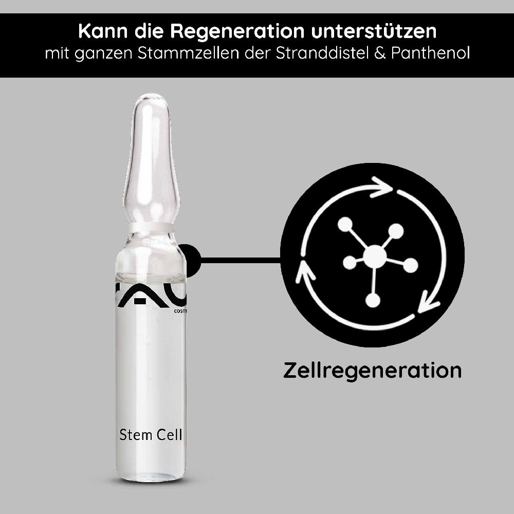 Rau Cosmetics Stem Cell Ampullen 10x2 ml Anti Aging für reife Haut Neueste Mode