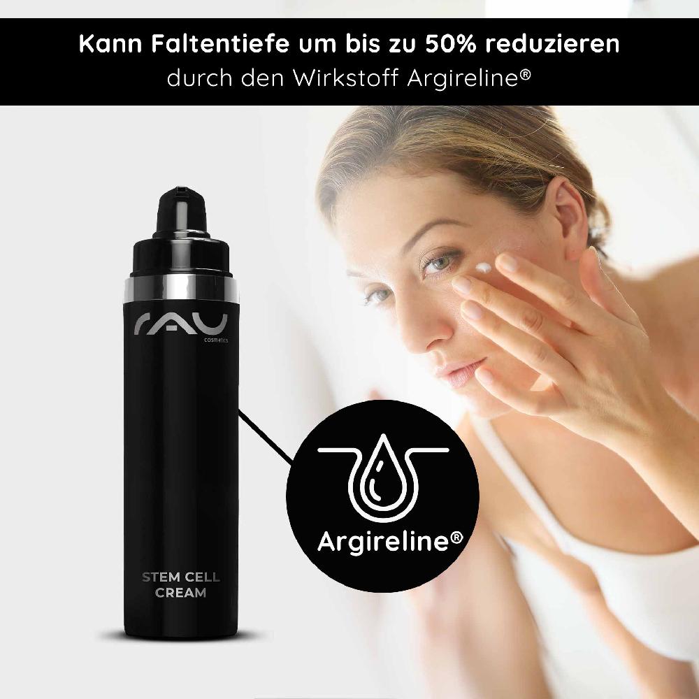 Rau Cosmetics Stem Cell Cream 50 ml Stammzellen Anti Aging Creme für trockene reife Haut Zeitlich begrenztes Angebot