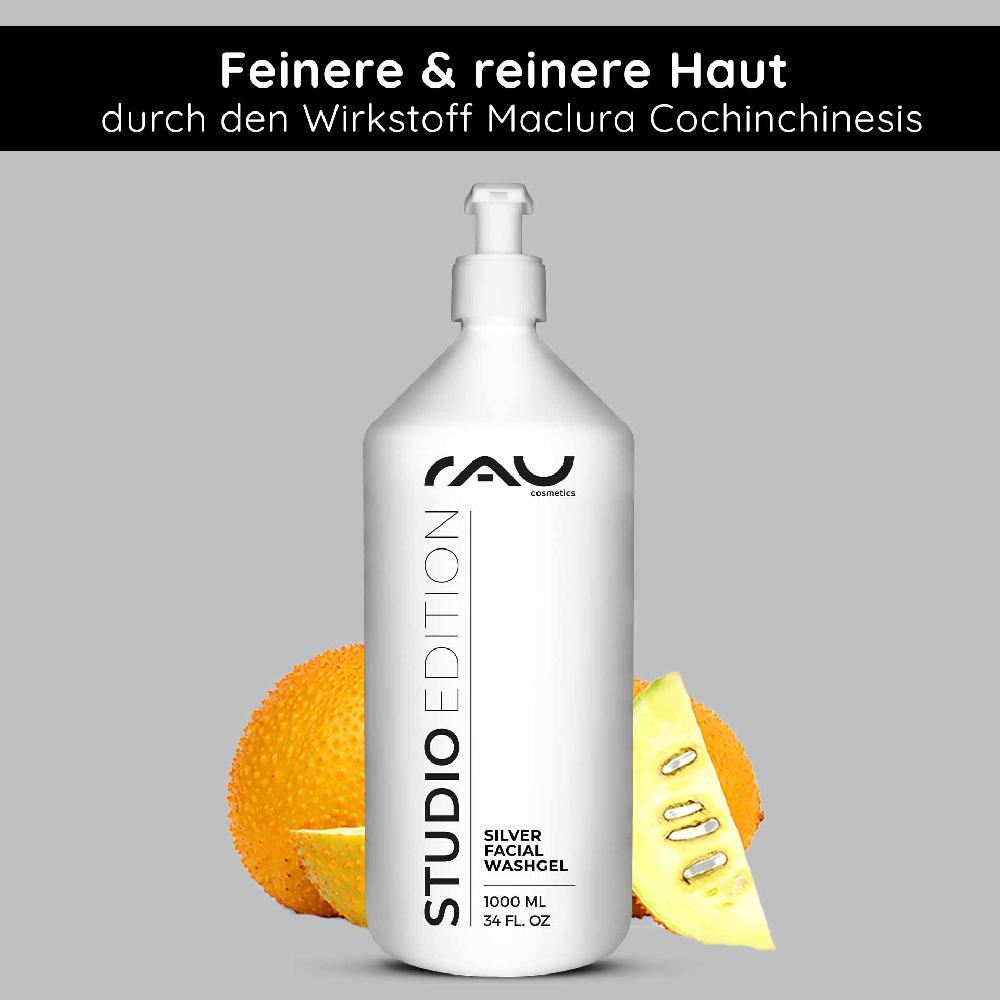 Rau Cosmetics Silver Facial Washgel 1000 ml Microsilber Waschgel Blitzangebot