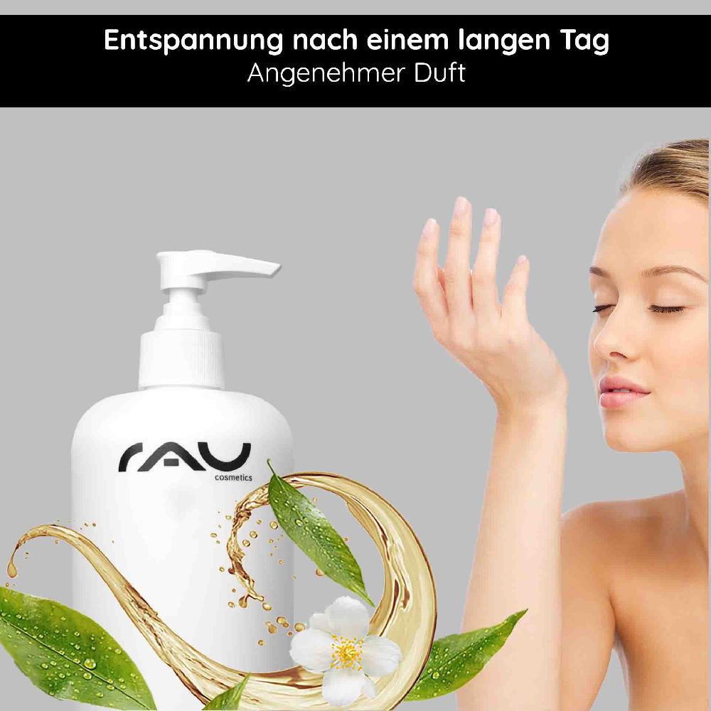 Rau Cosmetics White Tea & Caffeine Hair Shampoo 500 ml Kauf eins, bekomm eins gratis
