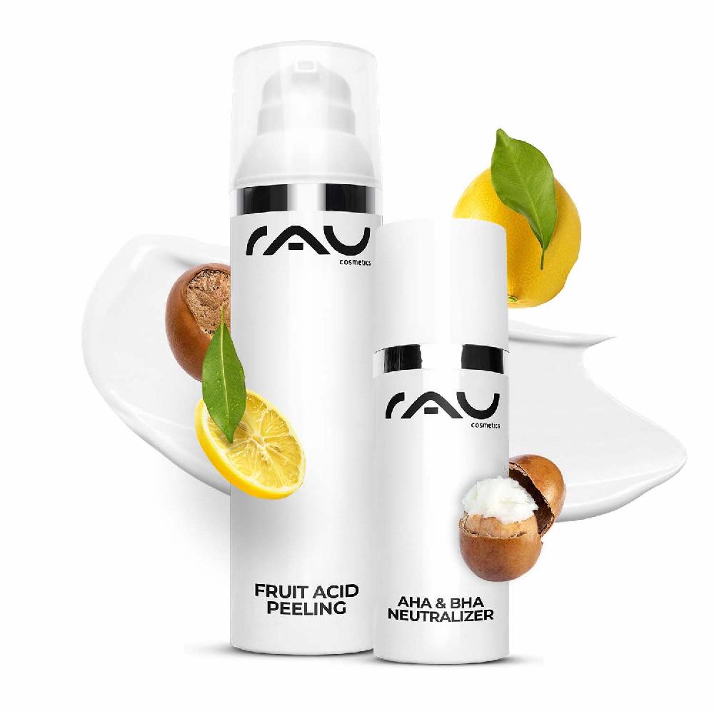 Rau Cosmetics Fruit Acid Peeling 100 ml Fruchtsäurepeeling mit BHA