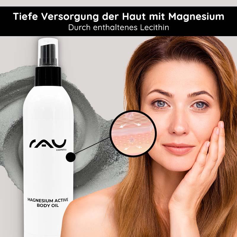Rau Cosmetics Magnesium Active Body Oil 250 ml - LIMITED EDITION Letzte 3 Tage