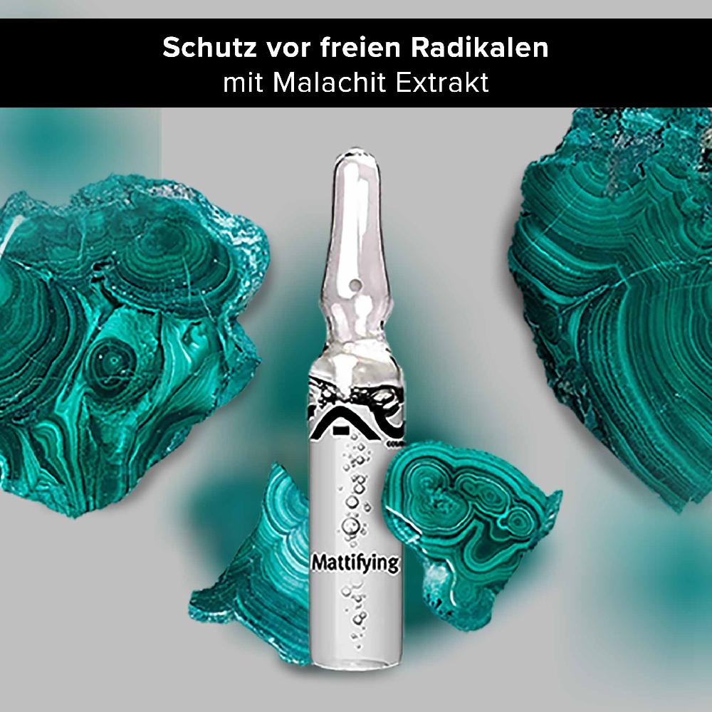 Rau Cosmetics Mattifying Ampullen 10x2 ml Mattierend mit wilder Pistazie JETZT KAUFEN