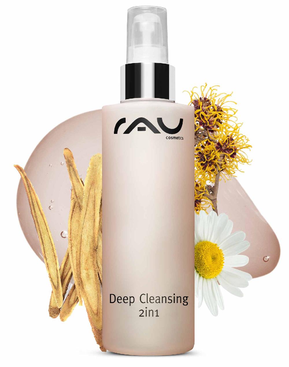 Rau Cosmetics Deep Cleansing 2in1 200 ml 2in1 Gesichtswasser