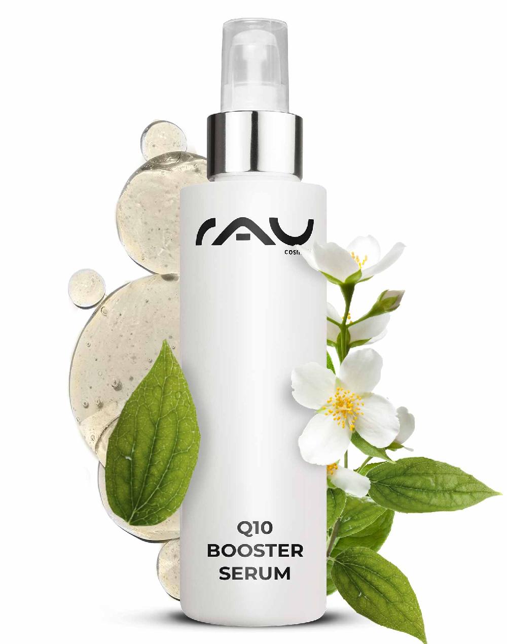 Rau Cosmetics Q10 Booster Serum 100 ml - mit Hyaluron Q10 & Lecithin