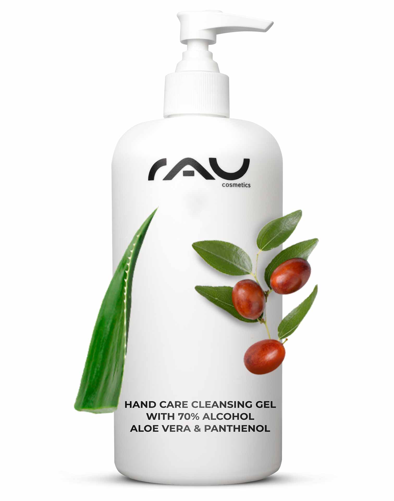 Rau Cosmetics Hand Care Cleansing Gel 500 ml Desinfektion & Pflege