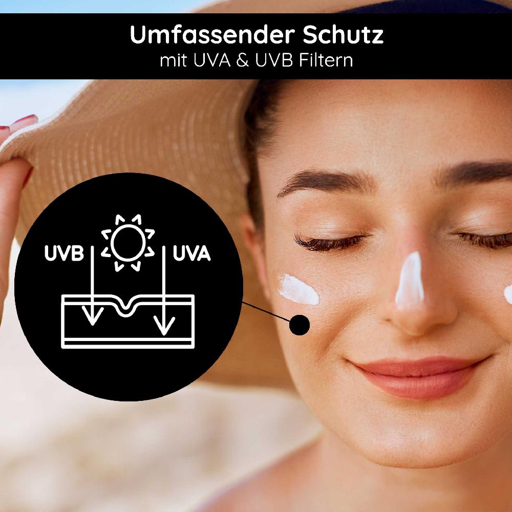 Rau Cosmetics Sunscreen SPF 50 with Bio-Karanja Öl 75 ml - Sonnenschutz Riesige Rabatte