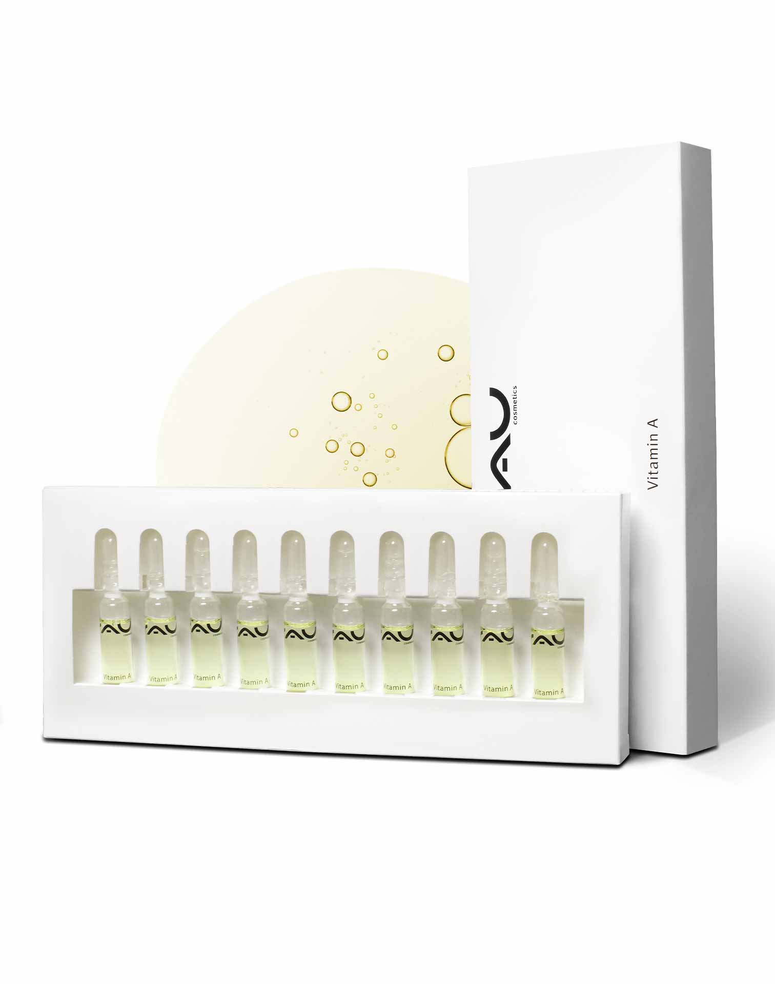 Rau Cosmetics Vitamin A Ampullen 10x2 ml für reife & unreine Haut