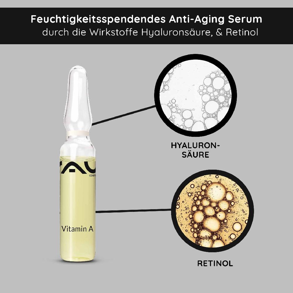 Rau Cosmetics Vitamin A Ampullen 10x2 ml für reife & unreine Haut Clearance-Verkauf