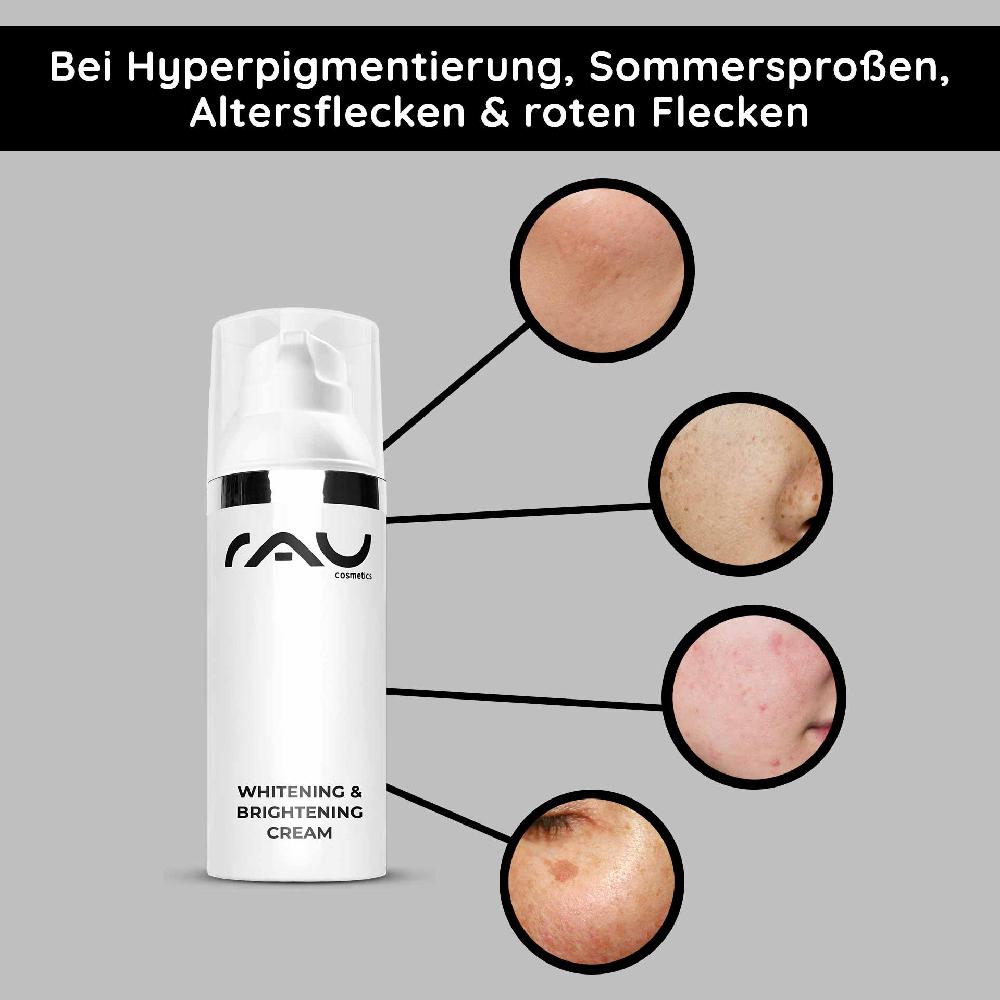 Rau Cosmetics Whitening & Brightening Cream 50 ml Hautaufheller Black Friday Preise