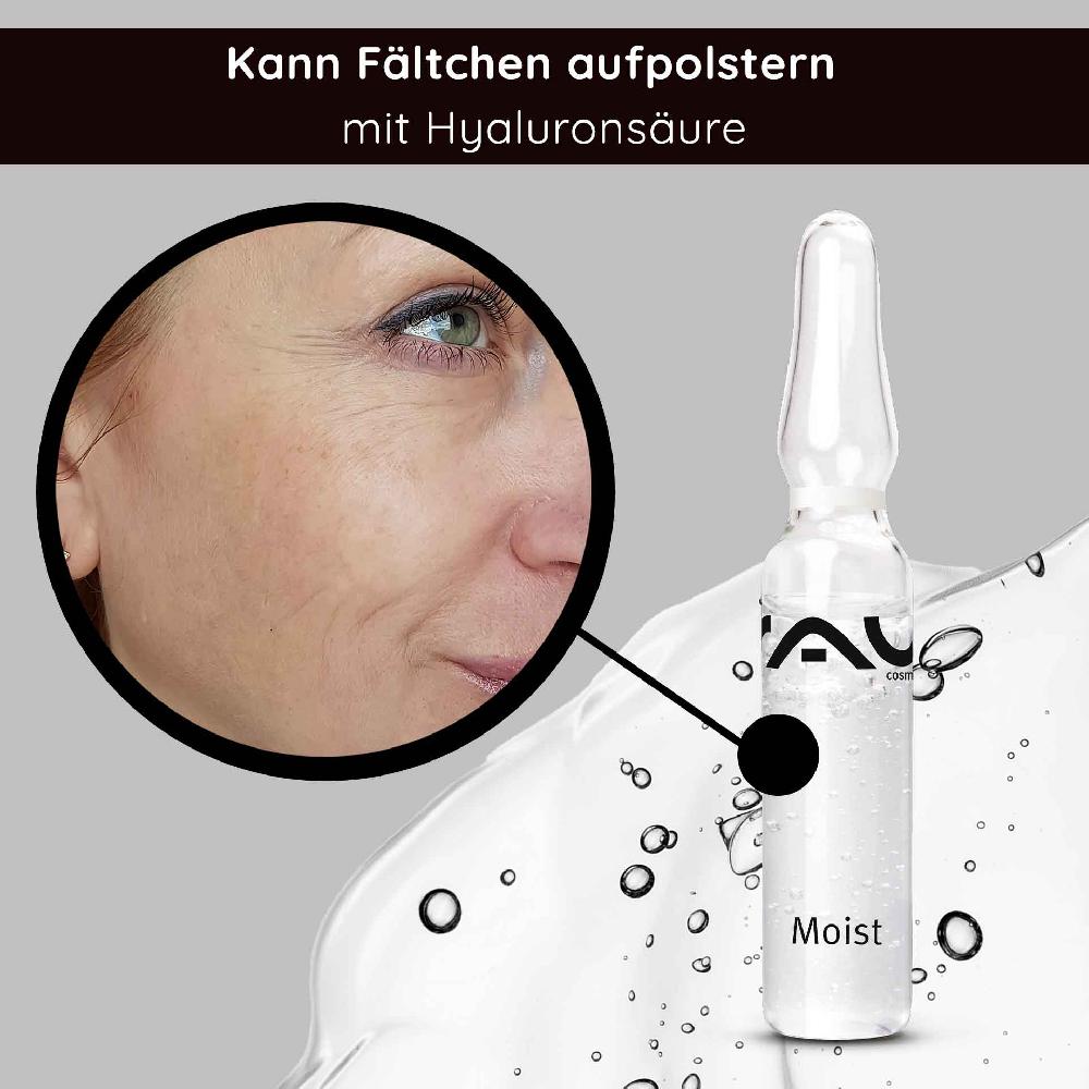 Rau Cosmetics Moist Ampullen 10x2 ml mit Hydrolite & Hyaluron Im Verkauf