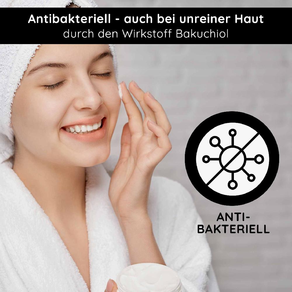 Rau Cosmetics Resist aging Rich Cream with Bakuchiol 50 ml Nachtcreme 2025